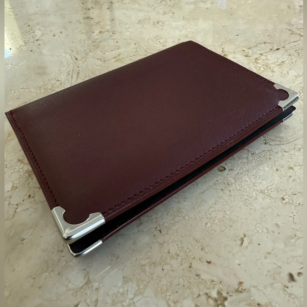Authentic Cartier Bordeaux Leather Wallet | NEW WITH BOX 💳